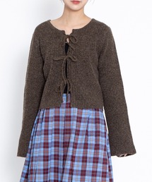 PUNYUS | フロントリボンカーディガン(カーディガン/ボレロ)