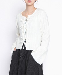 PUNYUS | フロントリボンカーディガン(カーディガン/ボレロ)