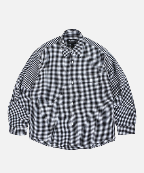 FRIZMWORKS(フリズムワークス)の「EASE GINGHAM CHECK SHIRT _ BLACK(シャツ/ブラウス・メンズ・その他・SMALL/MEDIUM/LARGE/X-LARGE)」の2枚目の写真