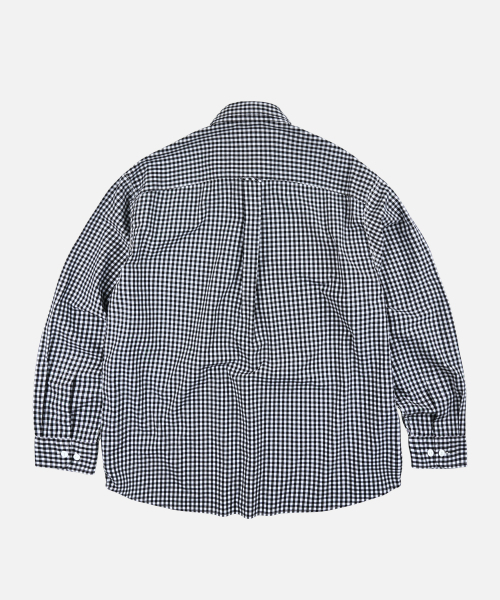 FRIZMWORKS(フリズムワークス)の「EASE GINGHAM CHECK SHIRT _ BLACK(シャツ/ブラウス・メンズ・その他・SMALL/MEDIUM/LARGE/X-LARGE)」の3枚目の写真