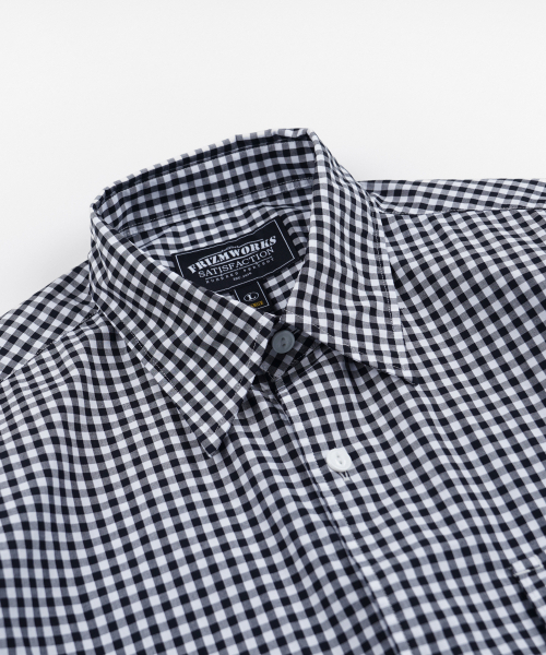 FRIZMWORKS(フリズムワークス)の「EASE GINGHAM CHECK SHIRT _ BLACK(シャツ/ブラウス・メンズ・その他・SMALL/MEDIUM/LARGE/X-LARGE)」の4枚目の写真