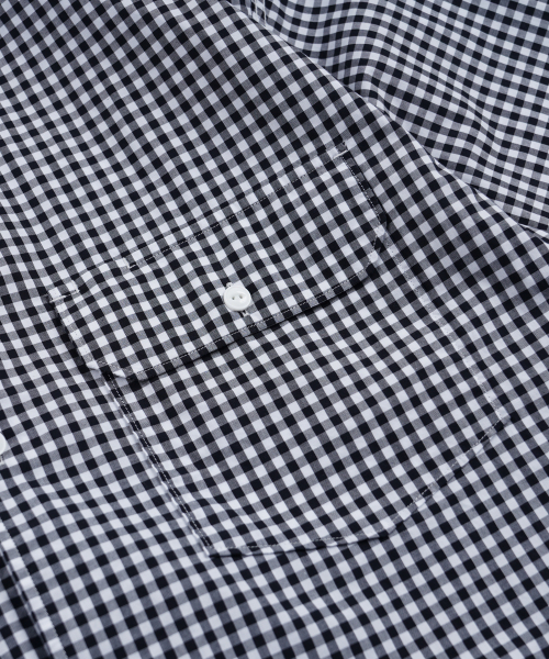 FRIZMWORKS(フリズムワークス)の「EASE GINGHAM CHECK SHIRT _ BLACK(シャツ/ブラウス・メンズ・その他・SMALL/MEDIUM/LARGE/X-LARGE)」の5枚目の写真