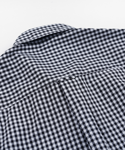 FRIZMWORKS(フリズムワークス)の「EASE GINGHAM CHECK SHIRT _ BLACK(シャツ/ブラウス・メンズ・その他・SMALL/MEDIUM/LARGE/X-LARGE)」の7枚目の写真