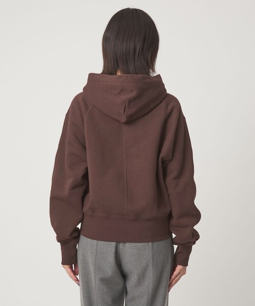 green label relaxing（グリーンレーベルリラクシング）の「ダブルジップ フーディー（パーカー・レディース・ブラウン系/ダークグレー/グレー系・FREE）」の17枚目の写真