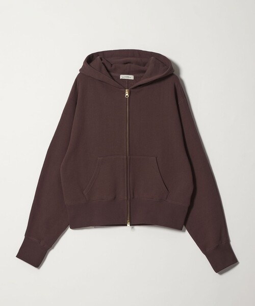 green label relaxing（グリーンレーベルリラクシング）の「ダブルジップ フーディー（パーカー・レディース・ブラウン系/ダークグレー/グレー系・FREE）」の18枚目の写真