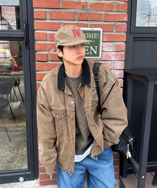 PARTIMENTO(パルティメント)の「VTG ウォッシュドサンライトボールキャップ ブラウンカーキ(キャップ・レディース・その他・ONE SIZE)」の9枚目の写真