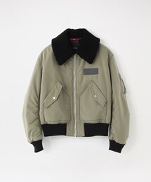 LOVELESS（ラブレス）の「ボアカラーフライトブルゾン（ブルゾン）」