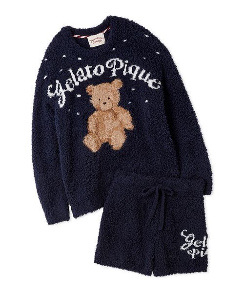 ONLINE限定】【HOLIDAY】ジェラートスノーベアジャガードプルオーバー
