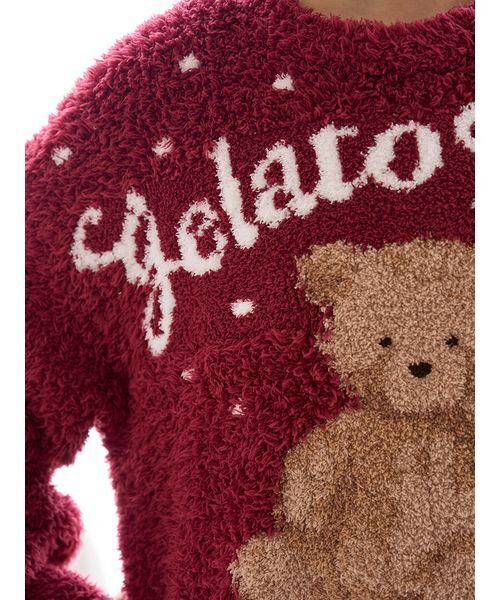 セール】【ONLINE限定】【HOLIDAY】ジェラートスノーベアジャガード