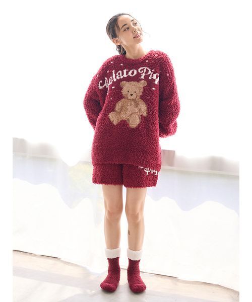 セール】【ONLINE限定】【HOLIDAY】ジェラートスノーベアジャガード