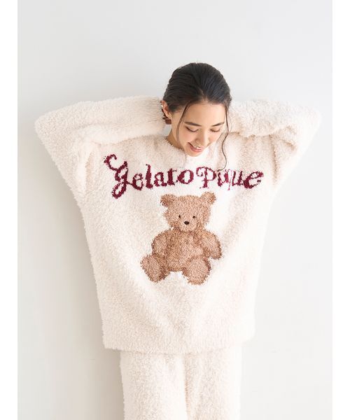 ONLINE限定】【HOLIDAY】ジェラートスノーベアジャガードプルオーバー
