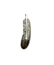 good vibrations（グッドバイブレーション）の「good vibrations グッドバイブレーション フェザーデザインシルバー＆ブラスペンダントトップ（チャーム）」