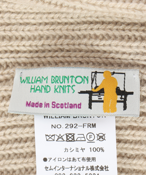 FRAMeWORK(フレームワーク)の「William Brunton 1x1リブビーニー(ニットキャップ/ビーニー・レディース・チャコールグレー/ベージュ・FREE)」の12枚目の写真