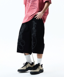 CRITIC（クリティック）の「LETTERING BERMUDA PANTS BLACK（その他パンツ）」