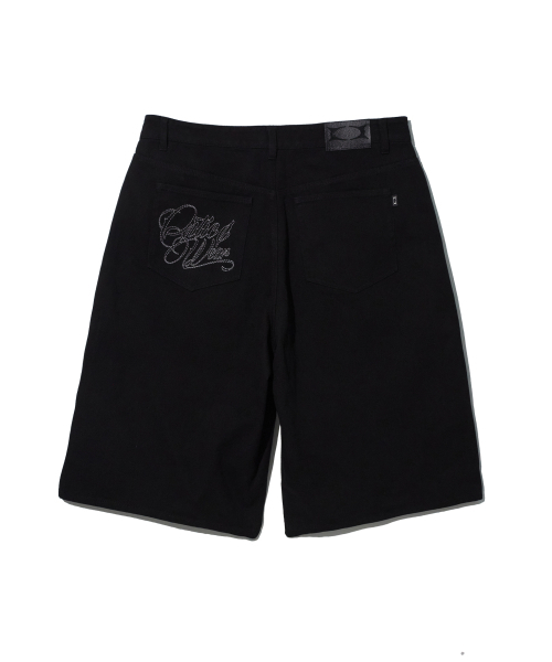 CRITIC（クリティック）の「LETTERING BERMUDA PANTS BLACK（その他パンツ・メンズ・その他・MEDIUM/LARGE/X-LARGE）」の3枚目の写真