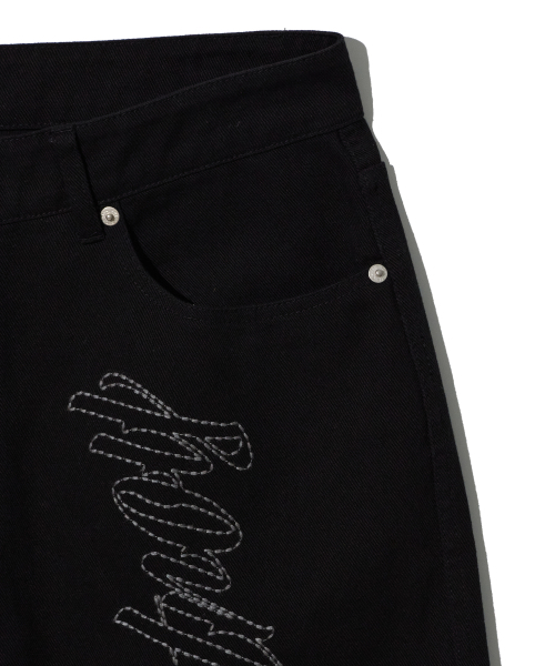 CRITIC（クリティック）の「LETTERING BERMUDA PANTS BLACK（その他パンツ・メンズ・その他・MEDIUM/LARGE/X-LARGE）」の5枚目の写真