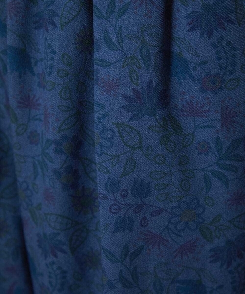 Jocomomola(ホコモモラ)の「Calle de Bordadores フラワープリントワイドパンツ(その他パンツ・レディース・ベージュ/ブルー・40)」の15枚目の写真