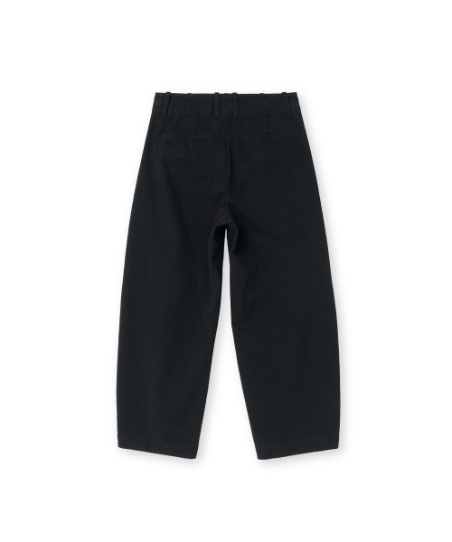 BROWNYARD(ブラウンヤード)の「W ウォッシュドフィールドパンツ、ブラック(その他パンツ・レディース・その他・1/2)」の2枚目の写真