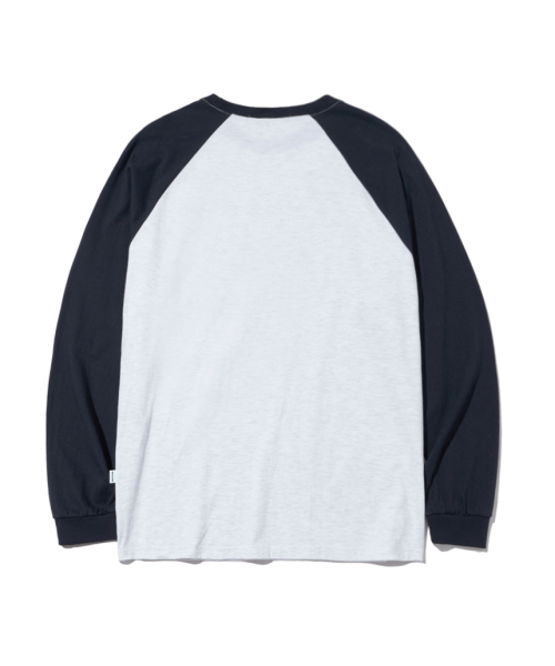 PAGESIISII（ページシシ）の「スクエアボックステキストプリントオーバーサイズロングスリーブネイビー（Tシャツ/カットソー・レディース・その他・MEDIUM/LARGE）」の3枚目の写真