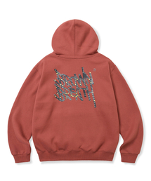NIGHT TAG HOODIE - ORANGE