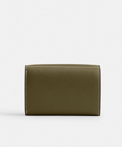 コーチ ミニ トライフォールド ミニ財布 グリーン ミニ トライフォールド ウォレット（財布）｜COACH（コーチ）の