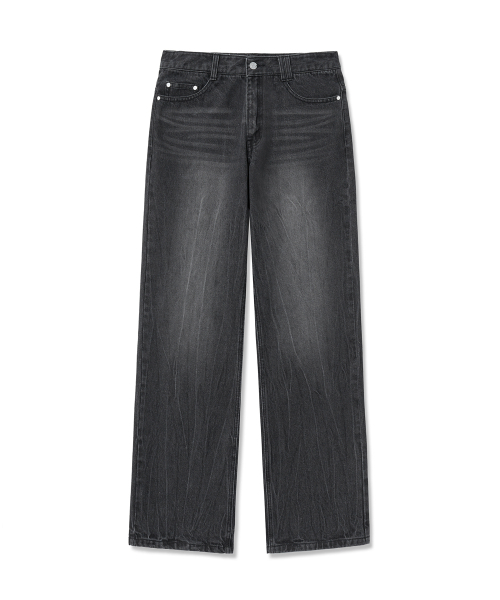 DECET（デケト）の「Dawn Semi Wide Jeans DCPT002CRBlack2（デニムパンツ・レディース・その他・26/28/30/32/34）」の10枚目の写真