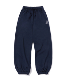 WYSE（ワイズ）の「シンボルロゴスウェットジョガーパンツネイビー（スウェットパンツ）」