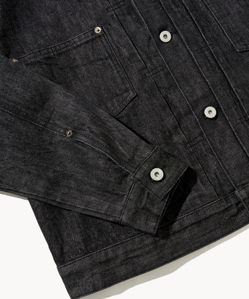 DENMADE(デンメイド)の「Neo-Revival Selvedge Type 2 (One Black)(デニムジャケット・メンズ・その他・LARGE/X-LARGE)」の4枚目の写真