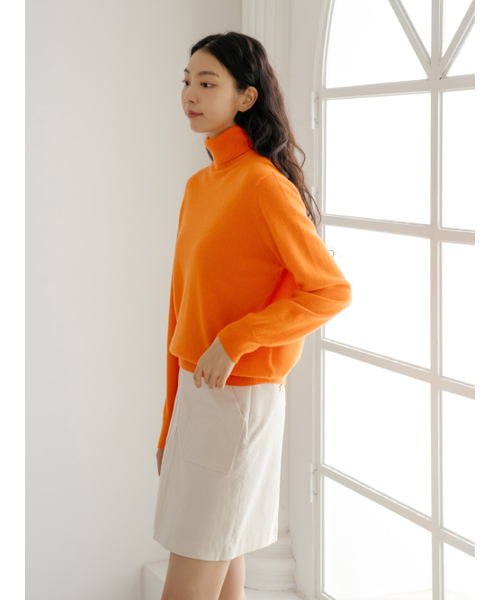 NITINA（ニティナ）の「コーデュロイスカート IV（スカート・レディース・アイボリー・SMALL/MEDIUM）」の3枚目の写真