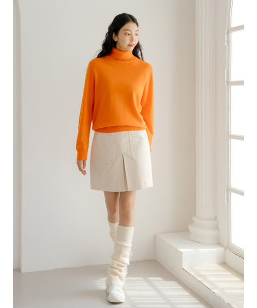 NITINA（ニティナ）の「コーデュロイスカート IV（スカート・レディース・アイボリー・SMALL/MEDIUM）」の4枚目の写真