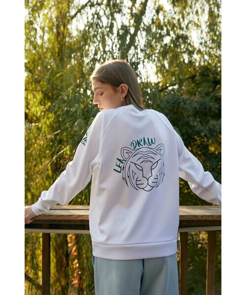 LEADRAW(リドロウ)の「Lucky Tiger Sweatshirts _ White(スウェット・メンズ・その他・MEDIUM/LARGE/X-LARGE)」の1枚目の写真