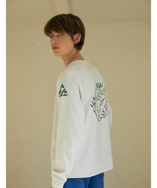 LEADRAW(リドロウ)の「Lucky Tiger Sweatshirts _ White(スウェット・メンズ・その他・MEDIUM/LARGE/X-LARGE)」の4枚目の写真