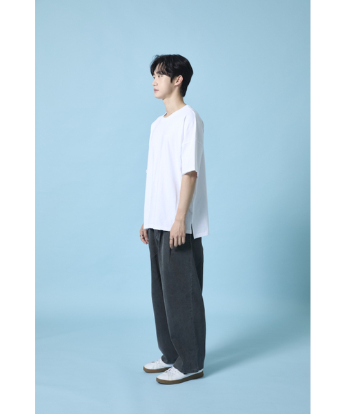 SELFISHAFFECTION(セルフィッシュ アフェクション)の「Distressed All-White T-Shirt(Tシャツ/カットソー・メンズ・その他・LARGE)」の2枚目の写真