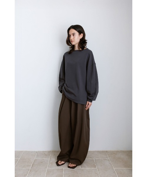 Studio Doe TODAYFUL ダークグレー長袖シャツ Studio Doe TODAYFUL ダークグレー長袖シャツ