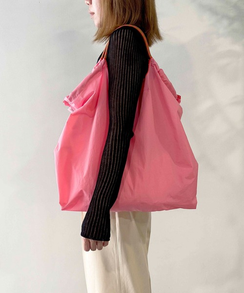 PICCIN（ピッチン）の「[Ball&Chain]shopping bag-Ryu Ambe HONY&BEAR(L)（エコバッグ/サブバッグ・レディース・ベージュ/カーキ・L）」の15枚目の写真