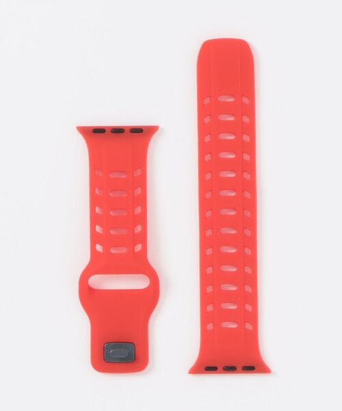 Fun & Daily（ファンアンドデイリー）の「Apple Watch スポーツバンド ＊Apple Watch Ultra対応（デジタル腕時計・メンズ・ネイビー/ベージュ/グレー/レッド/オレンジ/イエロー/ブラック/ホワイト・B/A）」の7枚目の写真
