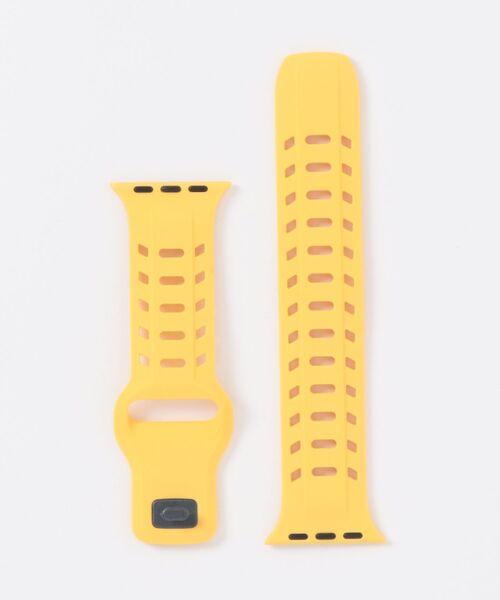 Fun & Daily（ファンアンドデイリー）の「Apple Watch スポーツバンド ＊Apple Watch Ultra対応（デジタル腕時計・メンズ・ネイビー/ベージュ/グレー/レッド/オレンジ/イエロー/ブラック/ホワイト・B/A）」の6枚目の写真