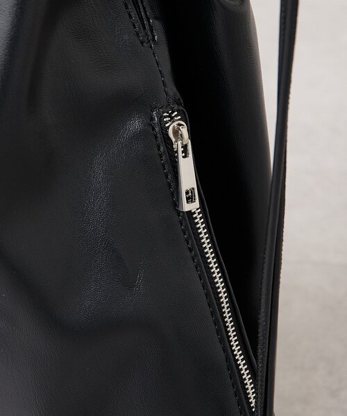 mystic(ミスティック)の「プレート付きナップザック(トートバッグ・レディース・キャメル/ブラック・FREE)」の9枚目の写真