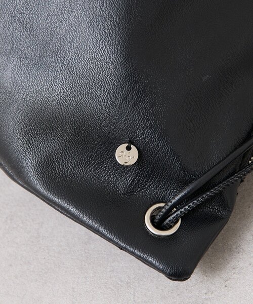 mystic(ミスティック)の「プレート付きナップザック(トートバッグ・レディース・キャメル/ブラック・FREE)」の11枚目の写真