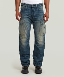 G-STAR | Contor 3D Regular Cargo Jeans/ヴィンテージライク立体裁断レギュラーテーパードカーゴジーンズ/デニムパンツ(デニムパンツ)