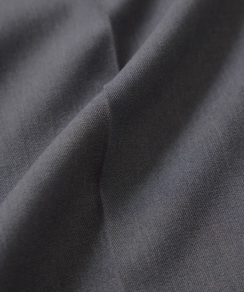 VIS（ビス）の「【美easy】コンフォート金ボタンストレートワイドパンツ/イージーケア・UVケア・セットアップ対応（その他パンツ・レディース・ライトグリーン/ネイビー/ベージュ/グレー・L/M/S/SS）」の8枚目の写真