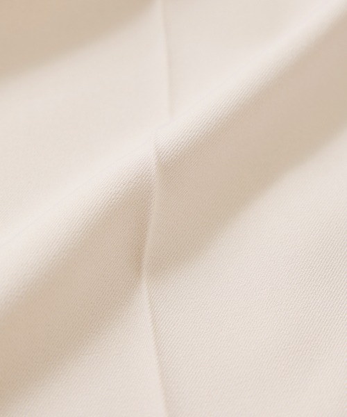 VIS（ビス）の「【美easy】コンフォート金ボタンストレートワイドパンツ/イージーケア・UVケア・セットアップ対応（その他パンツ・レディース・ライトグリーン/ネイビー/ベージュ/グレー・L/M/S/SS）」の9枚目の写真