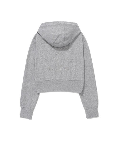 COVERNAT(カバーナット)の「WOMEN'S CROP HOODIE ZIP-UP(スウェット・レディース・杢グレー/グリーン系その他・SMALL/MEDIUM)」の19枚目の写真