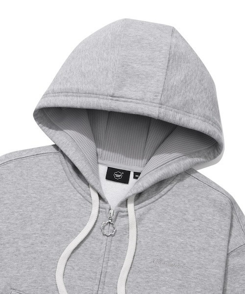 COVERNAT(カバーナット)の「WOMEN'S CROP HOODIE ZIP-UP(スウェット・レディース・杢グレー/グリーン系その他・SMALL/MEDIUM)」の20枚目の写真