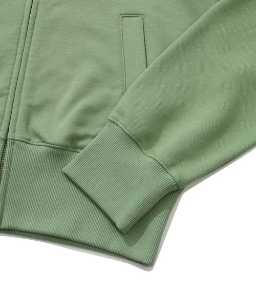 COVERNAT(カバーナット)の「WOMEN'S CROP HOODIE ZIP-UP(スウェット・レディース・杢グレー/グリーン系その他・SMALL/MEDIUM)」の9枚目の写真