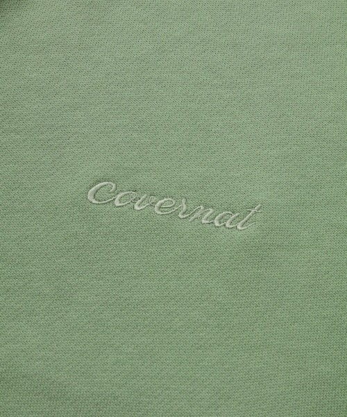 COVERNAT(カバーナット)の「WOMEN'S CROP HOODIE ZIP-UP(スウェット・レディース・杢グレー/グリーン系その他・SMALL/MEDIUM)」の7枚目の写真