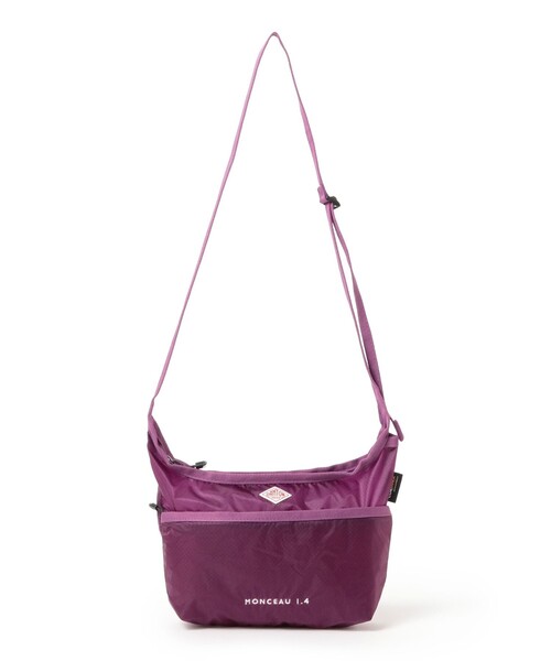 DANTON(ダントン)の「DANTON / コーデュラ ナイロン リップストップ サコッシュ〈Monceau1.4〉(ショルダーバッグ・レディース・グレー/ブラック/パープル/サックスブルー・ONE SIZE)」の4枚目の写真