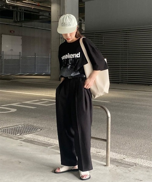 ISOOK（アイスー）の「ロゴフラットキャップ(kiharu select) / フラットキャップ 刺繍キャップ ベースボールキャップ ロゴキャップ ホワイト 白（キャップ・レディース・クリーム・FREE）」の2枚目の写真