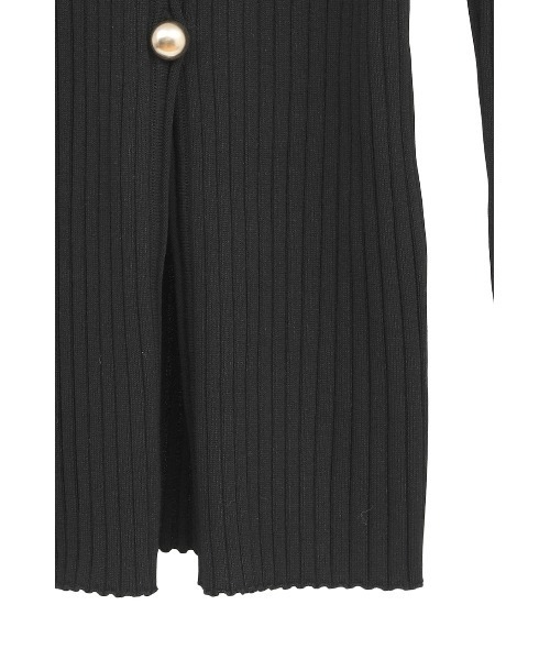 CLANE(クラネ)の「W FACE GOLD BUTTON KNIT TOPS(ニット/セーター・レディース・ブラック/アイボリー/ベージュ・1/2)」の15枚目の写真