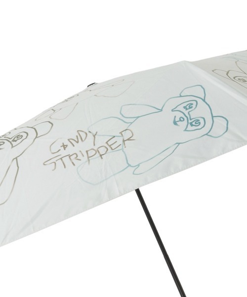 Candy Stripper(キャンディストリッパー)の「GRAFFITI PRINT FOLDING アンブレラ(折りたたみ傘・レディース・アイボリー・FREE)」の10枚目の写真